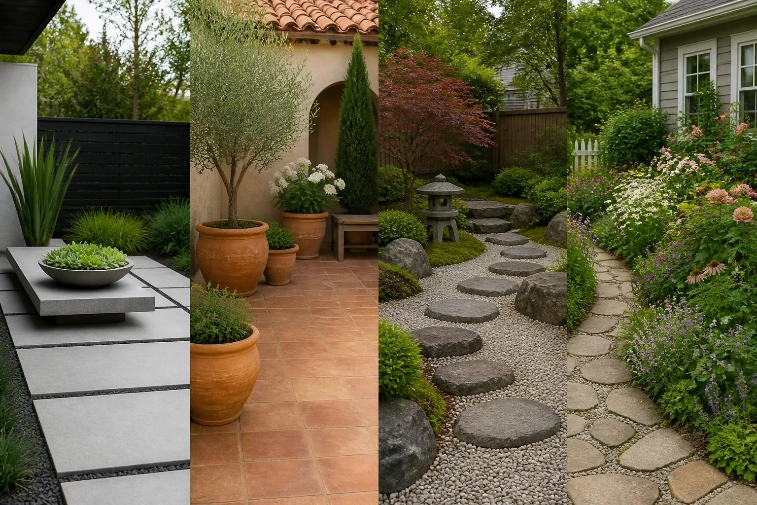 Style Presets for Visual Comparison - Garden Planner